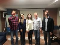 Palestrantes da noite
